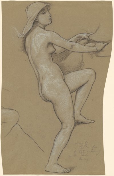 Study for "The Fates Gathering in the Stars" by Elihu Vedder