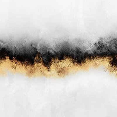 Elegant Abstract Gold by Elisabeth Fredriksson