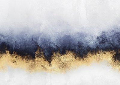 Indigo Gold Shimmer by Elisabeth Fredriksson