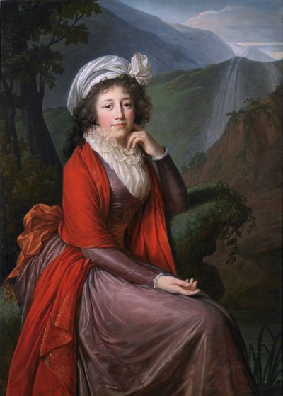 Portrait of Countess Maria Theresia Bucquoi, née Parr by Élisabeth Louise Vigée Le Brun