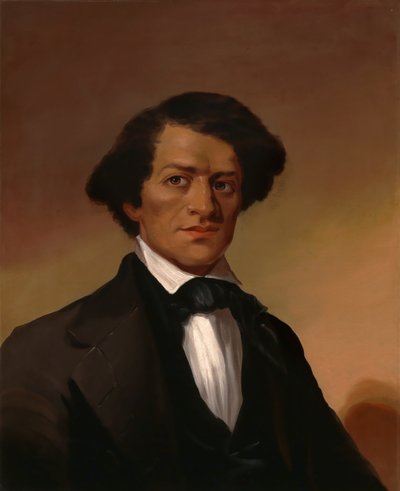 Frederick Douglass (1818 -1895), c.1845 by Elisha (attr. to) Hammond