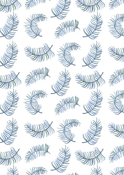 Fern Print by Elizabeth Rider