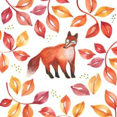 Fox, 2017 by Elizabeth Rider