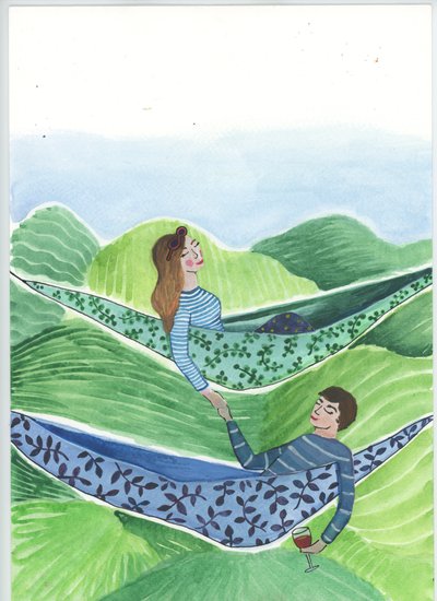 Hanging Out by Elizabeth Rider
