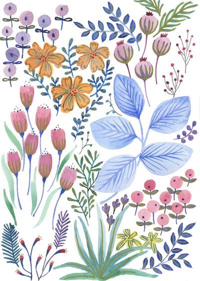Spring Blooms, 2017 by Elizabeth Rider