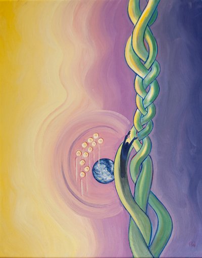 A soul surrendered to God can be drawn into the life of the Holy Trinity with all the saints and angels by Elizabeth Wang