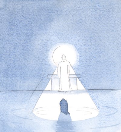 All Good Things Come to Us Through Christ. Christ Is Our True Light. In Him Is All Wisdom and Knowledge by Elizabeth Wang