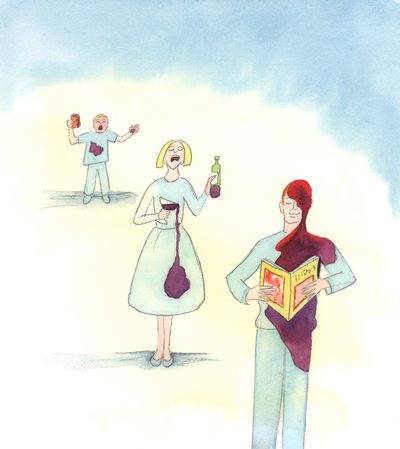 Although we cannot see our sins, Jesus can see them, 2003 by Elizabeth Wang