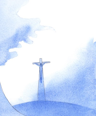 As Christ came to our Altar at the Consecration, I saw a high, dark window into time by Elizabeth Wang