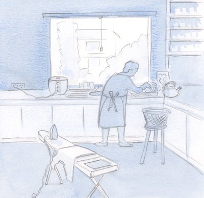 Chores are no longer chores, if we work solely for the love of Christ by Elizabeth Wang
