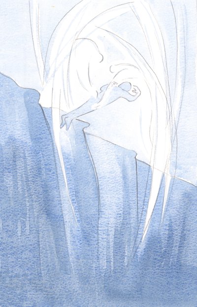 Christ sends His angels to rescue souls from darkness and to bring them nearer to His light by Elizabeth Wang