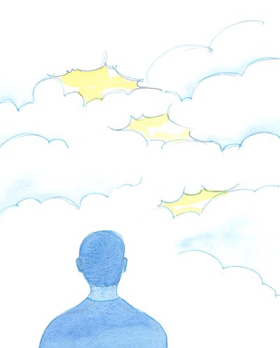 Each person who genuinely experiences God in contemplation and is able to describe such things is like someone who has glimpsed bright scenes through Gaps in a 
