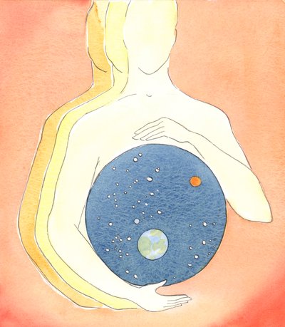 From the heart of God has sprung all that exists by Elizabeth Wang