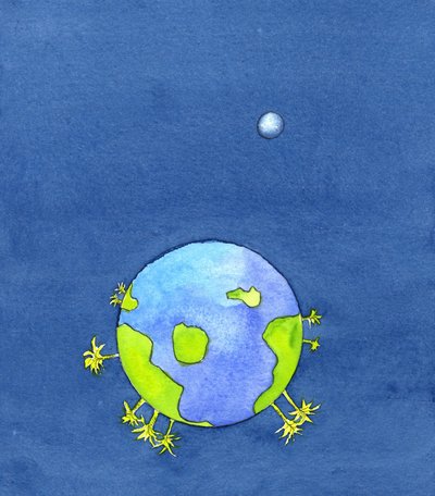 God made the Earth and all that is on it by Elizabeth Wang