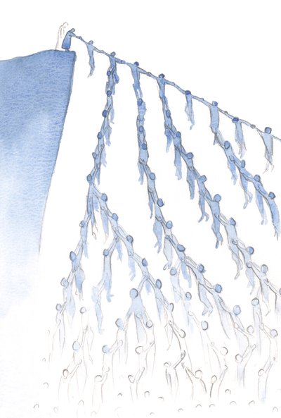 He showed me how one simple prayer of ours can unite Him to others. He touches them by His grace, and so helps all their loved ones. by Elizabeth Wang