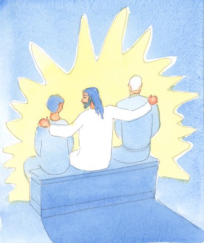 If we greet Christ warmly in Holy Communion, we want to see our friends enjoy His love; and we can help them by our prayers, and by 