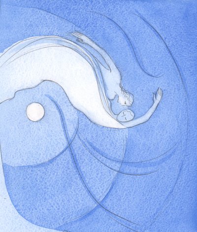 In our union with God we are like children leaping across the universe, lovers playing, puppies tumbling by Elizabeth Wang