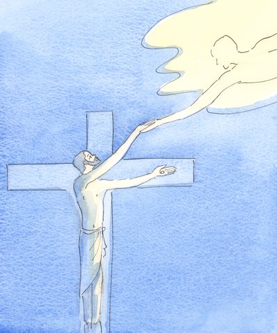 It was on Calvary that Christ made a bridge by which all who come to Him can reach Heaven; and it is at Mass that we find Calvary by Elizabeth Wang