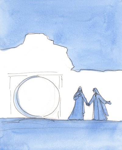 Just as Our Blessed Lady persevered in hope, in the worst of all times, when her beloved son was dead, so must we all persevere in trust in God, even when our lives seem to be heading for disaster by Elizabeth Wang