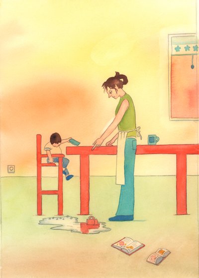 Just as a child has to learn table manners and concern for others, by instruction as well as example, so a Christian needs to be taught how to pray and genuflect, and to show reverence to God by Elizabeth Wang