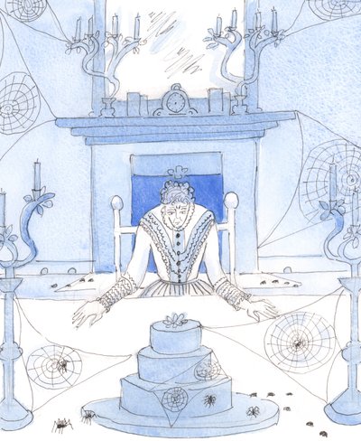 Someone whose faith is lukewarm, and whose practice of the Faith is careless and sporadic, is like the woman in the novel who grew old whilst dressed for her wedding, as the cobwebs and dust slowly covered her by Elizabeth Wang