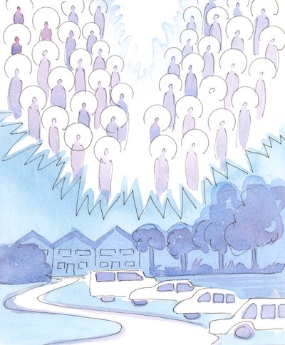 The Lord gave me a glimpse of our beautiful village, which He has allowed me to enjoy amidst many years of pain by Elizabeth Wang