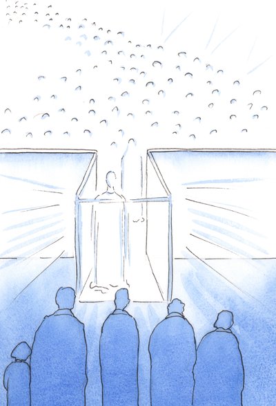 The tabernacle is like a hall-way to Heaven where we can meet Christ and his saints and prepare for Heaven at the end of life by Elizabeth Wang