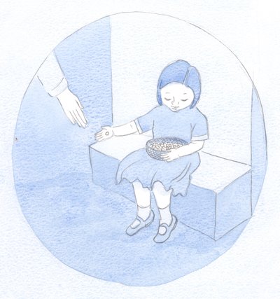 This is my present task, I learned: Like a child handing out pearls from a basket, unaware of their great worth, yet sharing their beauty. by Elizabeth Wang