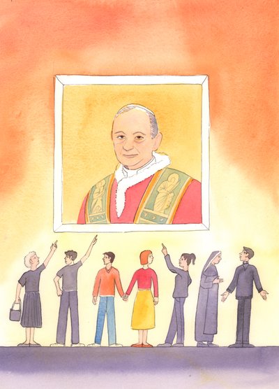 Those who oppose the legitimate teaching authority of the Church and develop a habit of defiance are, perhaps without realising it, defying Christ Himself, 2003 by Elizabeth Wang