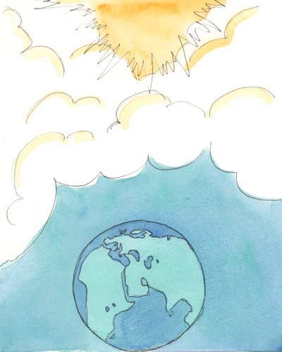 Though we must pray and work to help the needy all over the world, we must keep our thoughts also on Heaven, lest we become despondent, forgetting the glory and joy that await God