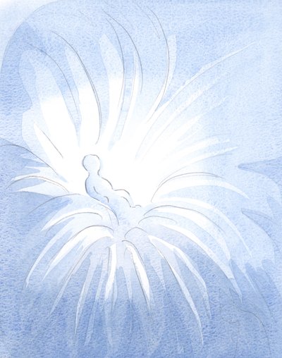 Through baptism Divine Life is poured into a child