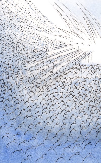 Through Our Prayers the Holy Souls of Purgatory Receive Consolation and Help, and Draw Closer to Heaven by Elizabeth Wang