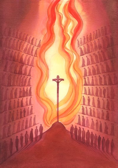 Through the Mass, every generation of God