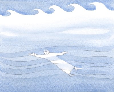 We can glide beneath the waters, untroubled by surface storms, if we pray with confidence, even in our weakness by Elizabeth Wang