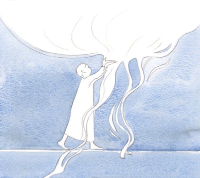 Whenever we pray God pours His grace upon us by Elizabeth Wang