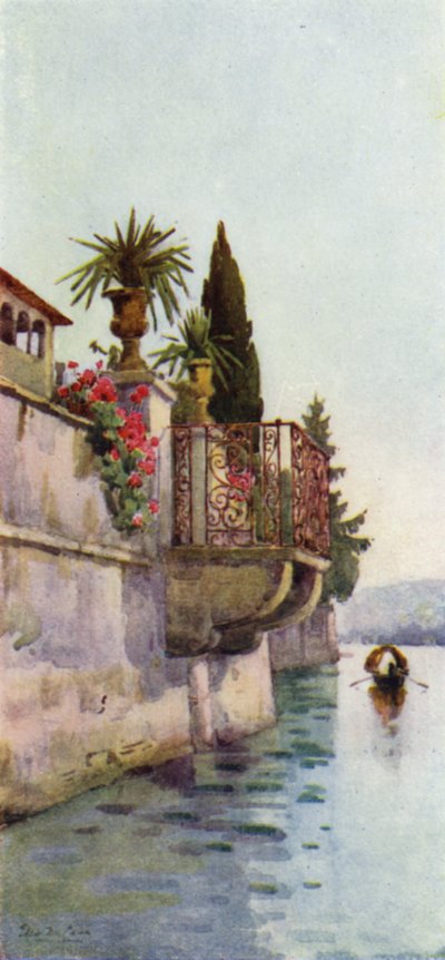 A Balcony by Ella Du Cane