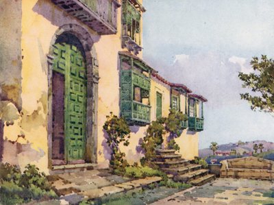 Convent of Sant Augustin, Icod de los Vinos by Ella Du Cane