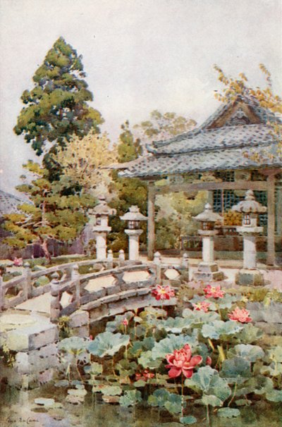 Lotus at Kyomidzu by Ella Du Cane