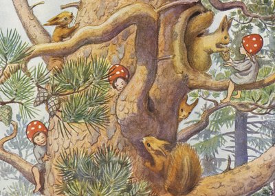 Elsa Beskow The Children of the Forest 1937 - The Tree by Elsa Beskow