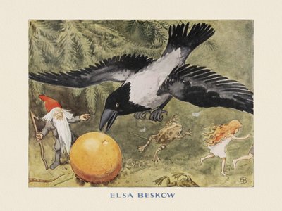 The Sun Egg - The Crow by Elsa Beskow