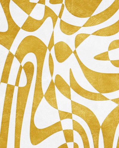 Golden Organic Flow by Ema Paraschiv