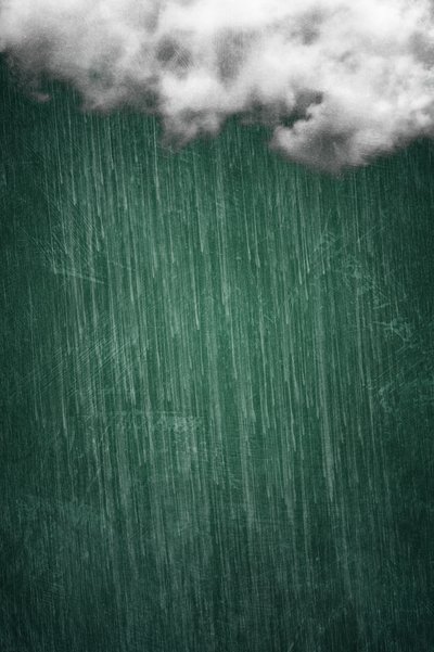 Green Rain Cloud by Ema Paraschiv