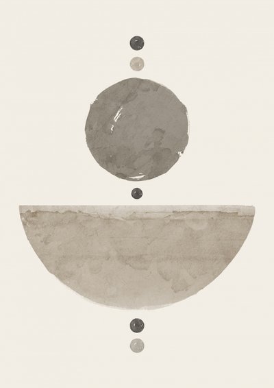 Lunar Geometric Balance by Ema Paraschiv