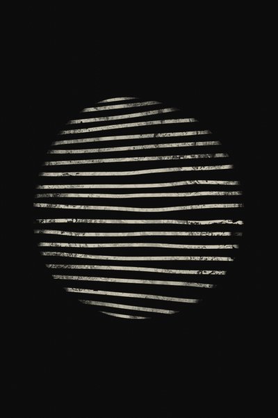 Striped Celestial Orb by Ema Paraschiv