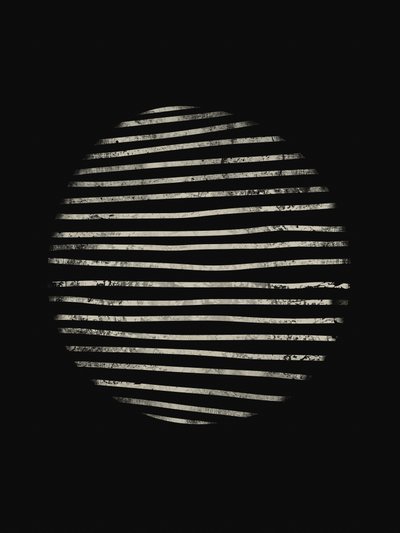 Striped Circle Shadow by Ema Paraschiv