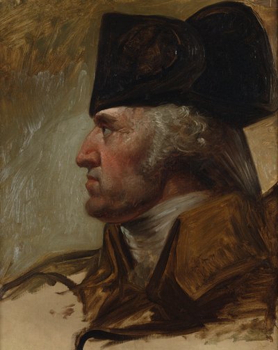 George Washington, Study for Washington Crossing the Delaware by Emanuel Gottlieb Leutze
