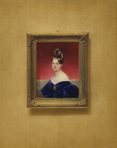 Portrait of Princess Louise Amelie of Baden by Emanuel Thomas Peter