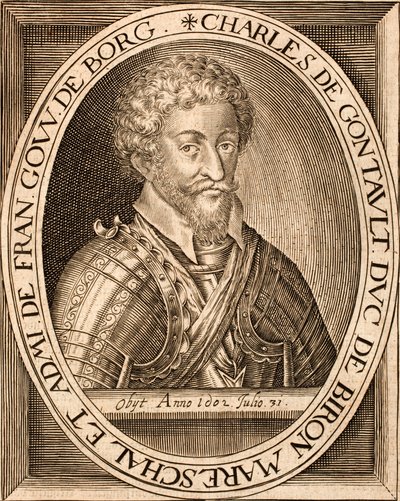 Charles de Gontaut, Duke of Biron by Emanuel van Meteren