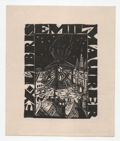 Ex Libris Emil Maurer by Emil Maurer