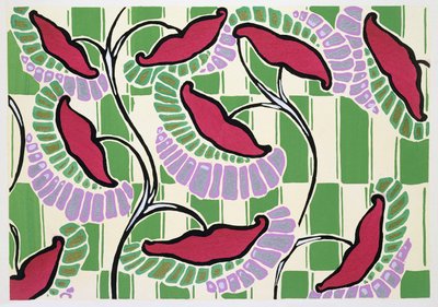 Floral design motif from 
